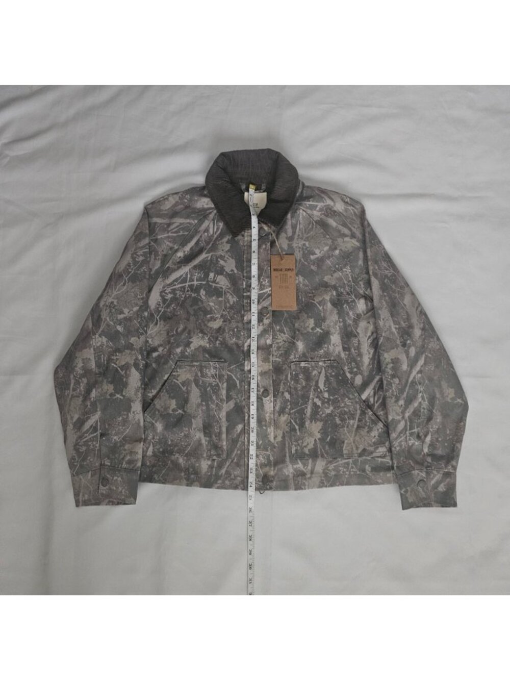 Thread & Supply Gray Tree Camouflage-Print Barn Korie Jacket Women's Small, NWT - Picture 14 of 14